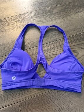 lululemon athletica Violet Racerback Sports Bra size 4